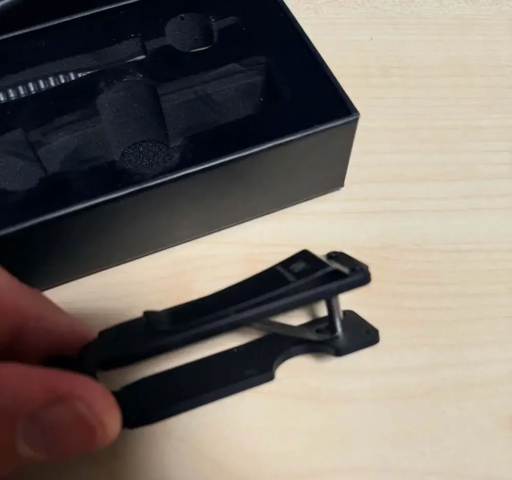 Avant Wood Matte Black Minimalist Key Organizer